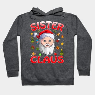 Sister Santa Claus Christmas Matching Costume Hoodie